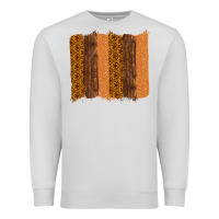 Dove Grey Western Wood Glitter Vintage Pattern Premium Sweatshirt - Bettercallsaul
