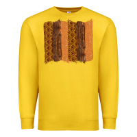 Lemon Western Wood Glitter Vintage Pattern Premium Sweatshirt - Bettercallsaul