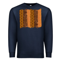 Navy Western Wood Glitter Vintage Pattern Premium Sweatshirt - Bettercallsaul