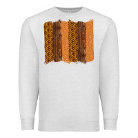Oatmeal Heather Western Wood Glitter Vintage Pattern Premium Sweatshirt - Bettercallsaul
