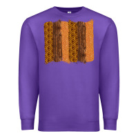 Purple Western Wood Glitter Vintage Pattern Premium Sweatshirt - Bettercallsaul