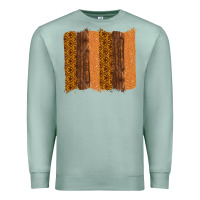 Seafoam Western Wood Glitter Vintage Pattern Premium Sweatshirt - Bettercallsaul