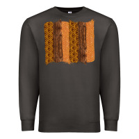 Smoke Western Wood Glitter Vintage Pattern Premium Sweatshirt - Bettercallsaul