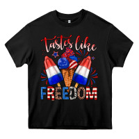 Black taster like freedom Heavy Core Tee - Zillion Design Studio