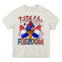 Cream taster like freedom Heavy Core Tee - Zillion Design Studio