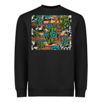 Black cactus gemstone Heavyweight Sweatshirt - AdoDesignShop