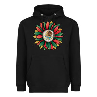 Black mexican sunflower Heavyweight Hoodie - Jasminsmagicworld
