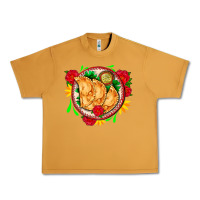 Peanut Butter empanadas plate and roses Urban Heavy Tee - AdoDesignShop