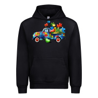 Black Autism truck Urban Hoodie - CowGirlArtShop