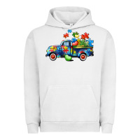 Pigment Lunar Rock Autism truck Urban Hoodie - CowGirlArtShop