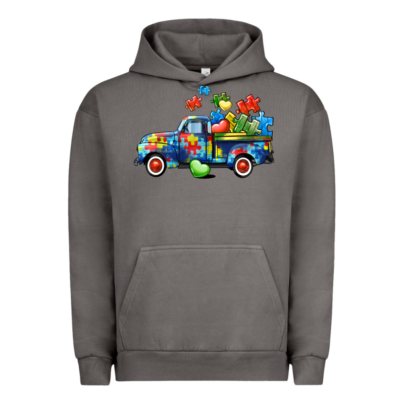 Autism Truck Urban Hoodie by CowGirlArtShop | Teevron