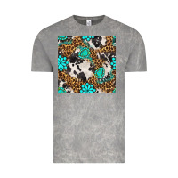 Cloud Rock western turquoise seamless pattern Vintage Tee - BundleAndBundleShop
