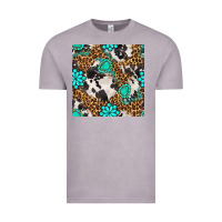 Vintage Zinc western turquoise seamless pattern Vintage Tee - BundleAndBundleShop