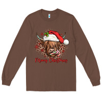 Chestnut mooey christmas cow Long Sleeve Tee - JahusDesignShop
