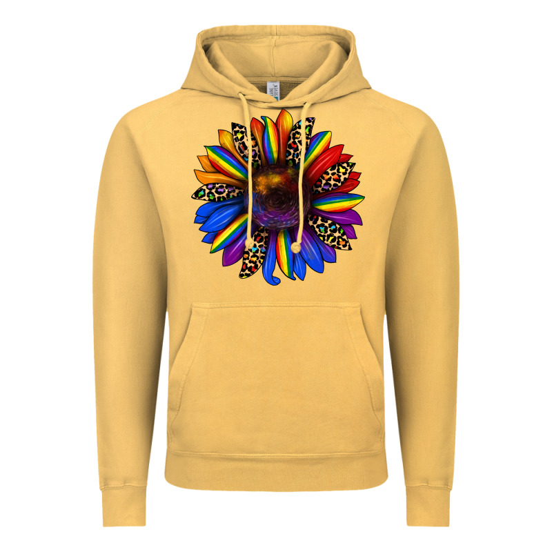 Pride Sunflower Vintage Hoodie by JahusDesignShop | Teevron
