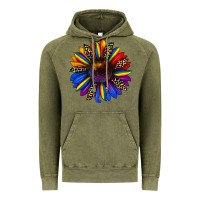 Vintage Olive pride sunflower Vintage Hoodie - JahusDesignShop