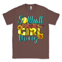Chestnut softball it's a girl thing Classic Tee - LillyAllenDesigns