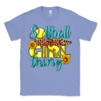 Colony Blue softball it's a girl thing Classic Tee - LillyAllenDesigns