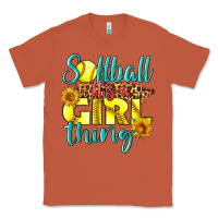 Copper softball it's a girl thing Classic Tee - LillyAllenDesigns
