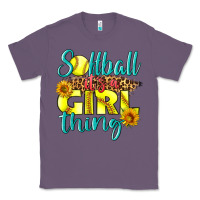 Lavender softball it's a girl thing Classic Tee - LillyAllenDesigns