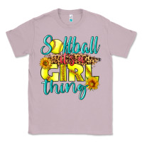 Lilac softball it's a girl thing Classic Tee - LillyAllenDesigns