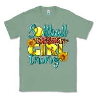 Sage softball it's a girl thing Classic Tee - LillyAllenDesigns