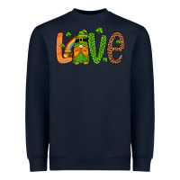 Navy love gnome Heavyweight Sweatshirt - Artiststas