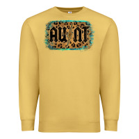 Antique Gold Leopard Pattern Aunt Tried Premium Sweatshirt - Bettercallsaul