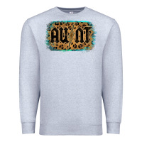 Heather Grey Leopard Pattern Aunt Tried Premium Sweatshirt - Bettercallsaul