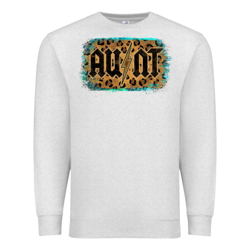 Leopard Pattern Aunt Tried Premium Sweatshirt by Bettercallsaul | Teevron