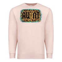 Pale Pink Leopard Pattern Aunt Tried Premium Sweatshirt - Bettercallsaul