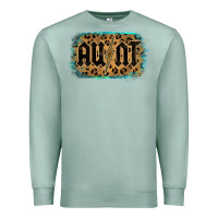 Seafoam Leopard Pattern Aunt Tried Premium Sweatshirt - Bettercallsaul