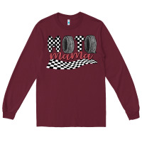 Burgundy moto mama Long Sleeve Tee - MaliasSmallBusiness
