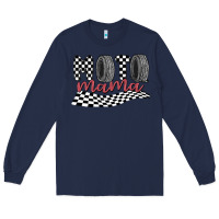 Navy moto mama Long Sleeve Tee - MaliasSmallBusiness
