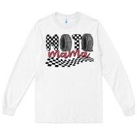 White moto mama Long Sleeve Tee - MaliasSmallBusiness