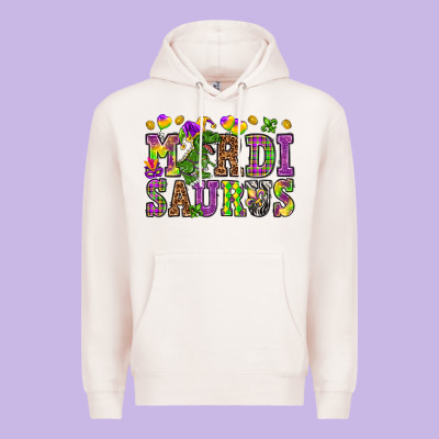Mardi Saurus Premium Hoodie Designed By Nancycooperartshop