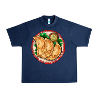 Navy empanada Urban Heavy Tee - AdoDesignShop