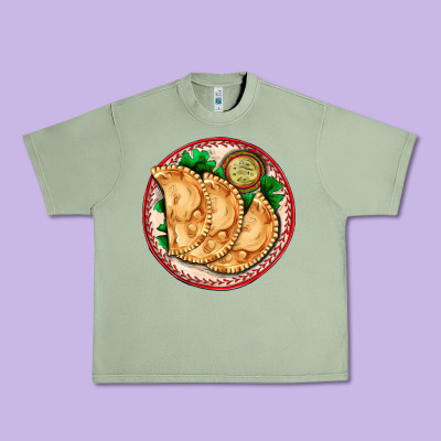 Empanada Urban Heavy Tee Designed By Adodesignshop