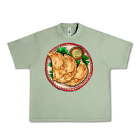 Oil Green empanada Urban Heavy Tee - AdoDesignShop