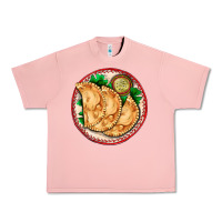 Salmon empanada Urban Heavy Tee - AdoDesignShop