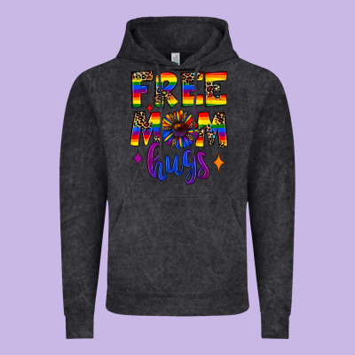 Free Mom Hugs Vintage Hoodie Designed By Jahusdesignshop