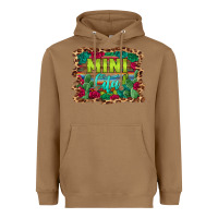 Toasted Coconut mini cita serape background Heavyweight Hoodie - BarkalooDesign
