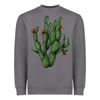 Storm cactus with flowers Heavyweight Sweatshirt - AdoDesignShop