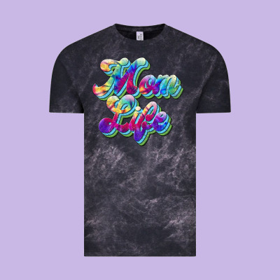 Mom Life Vintage Tee Designed By Jahusdesignshop