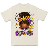 Bone bead me mardi gras afro messy bun Premium Tee - texasbilliewilder