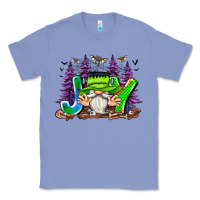 Colony Blue Joy Halloween Gnome Classic Tee - CowhideDigitalArt