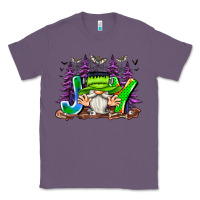 Lavender Joy Halloween Gnome Classic Tee - CowhideDigitalArt