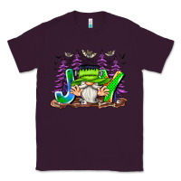 Plum Joy Halloween Gnome Classic Tee - CowhideDigitalArt