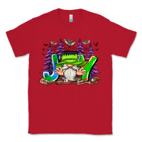 Red Joy Halloween Gnome Classic Tee - CowhideDigitalArt