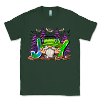 Sports Green Joy Halloween Gnome Classic Tee - CowhideDigitalArt